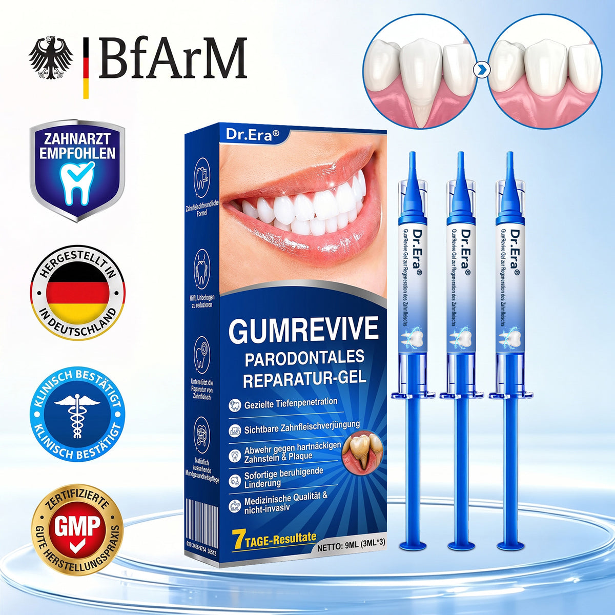 🇩🇪🏆🦷🛡️ Dr.Era® GumRevive Zahnfleisch- & Parodontalschutz-Gel🧊🧊🧊🧊🧊