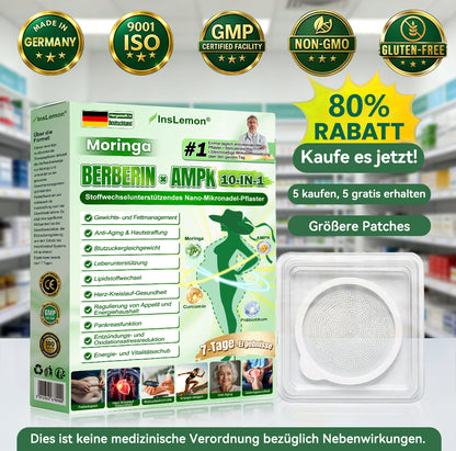 ⭐💫💫𝐈𝐧𝐬𝐋𝐞𝐦𝐨𝐧® 𝗠𝗼𝗿𝗶𝗻𝗴𝗮 × 𝗕𝗲𝗿𝗯𝗲𝗿𝗶𝗻𝗲 × 𝗔𝗠𝗣𝗞 𝟭𝟬-𝗶𝗻-𝟭 𝗠𝗲𝘁𝗮𝗯𝗼𝗹𝗶𝘀𝗰𝗵𝗲𝗿 𝗦𝘂𝗽𝗽𝗼𝗿𝘁 𝗡𝗮𝗻𝗼-𝗠𝗶𝗸𝗿𝗼𝗻𝗮𝗱𝗲𝗹-𝗣𝗳𝗹𝗮𝘀𝘁𝗲𝗿🇩🇪 (Nur einmal täglich, sichtbare Ergebnisse in 7 Tagen) ✅ Für Übergewicht, schlaffe Haut, Diabetes, Schlafapnoe, Gelenkprobleme und mehr💥