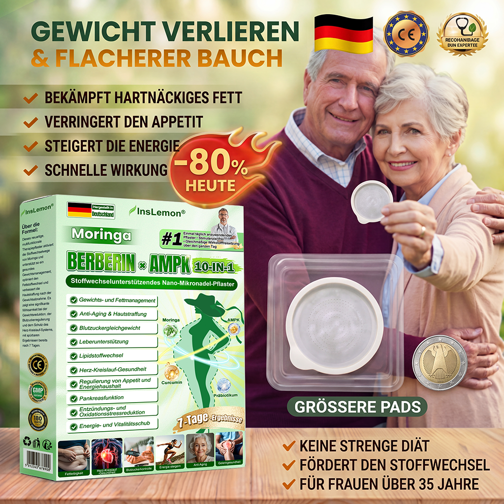 𝐈𝐧𝐬𝐋𝐞𝐦𝐨𝐧® 𝗠𝗼𝗿𝗶𝗻𝗴𝗮 × 𝗕𝗲𝗿𝗯𝗲𝗿𝗶𝗻𝗲 × 𝗔𝗠𝗣𝗞 𝟭𝟬-𝗶𝗻-𝟭 𝗠𝗲𝘁𝗮𝗯𝗼𝗹𝗶𝘀𝗰𝗵𝗲𝗿 𝗦𝘂𝗽𝗽𝗼𝗿𝘁 𝗡𝗮𝗻𝗼-𝗠𝗶𝗸𝗿𝗼𝗻𝗮𝗱𝗲𝗹-𝗣𝗳𝗹𝗮𝘀𝘁𝗲𝗿🇩🇪 (Nur einmal täglich, sichtbare Ergebnisse in 7 Tagen) ✅ Für Übergewicht, schlaffe Haut, Diabetes, Schlafapnoe, Gelenkprobleme und mehr🔥🔥